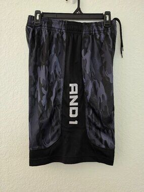 New Mens Basketball Shorts by And1.** Elastic Waist Size S.